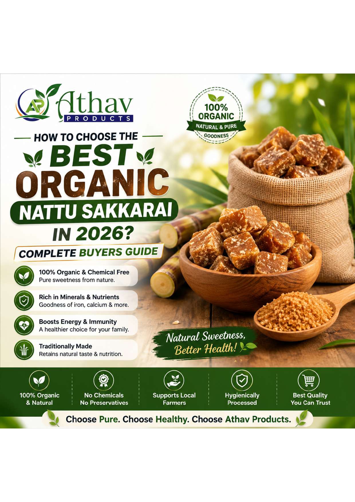 How to Choose the Best Organic Nattu Sakkarai in 2026? Complete Buyers Guide
