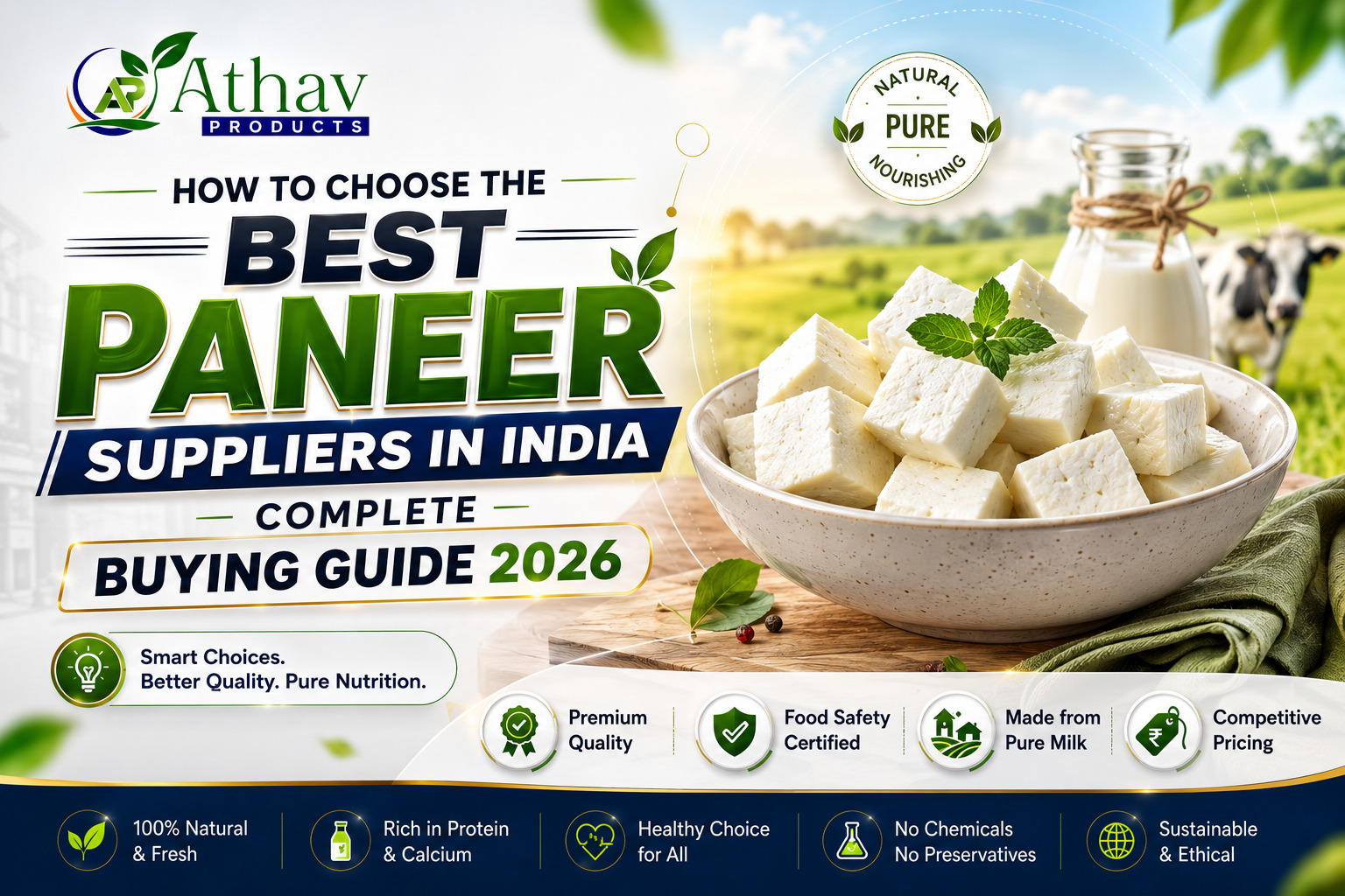  How to Choose the Best Paneer Suppliers in India – Complete Buying Guide 2026