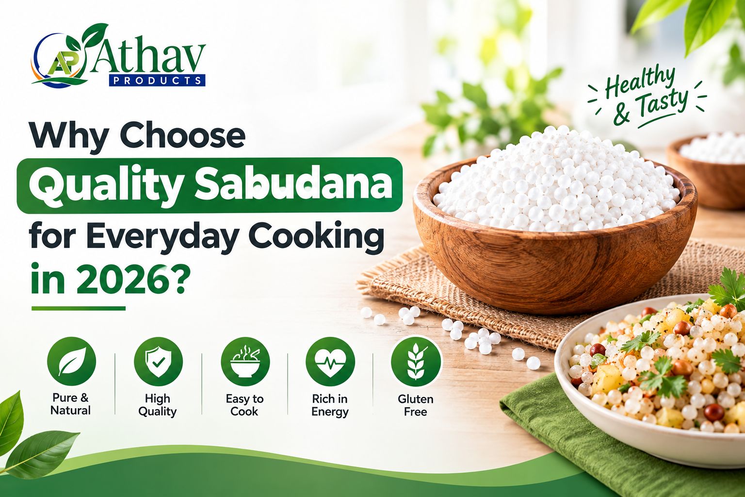 Why Choose Quality Sabudana for Everyday Cooking in 2026?