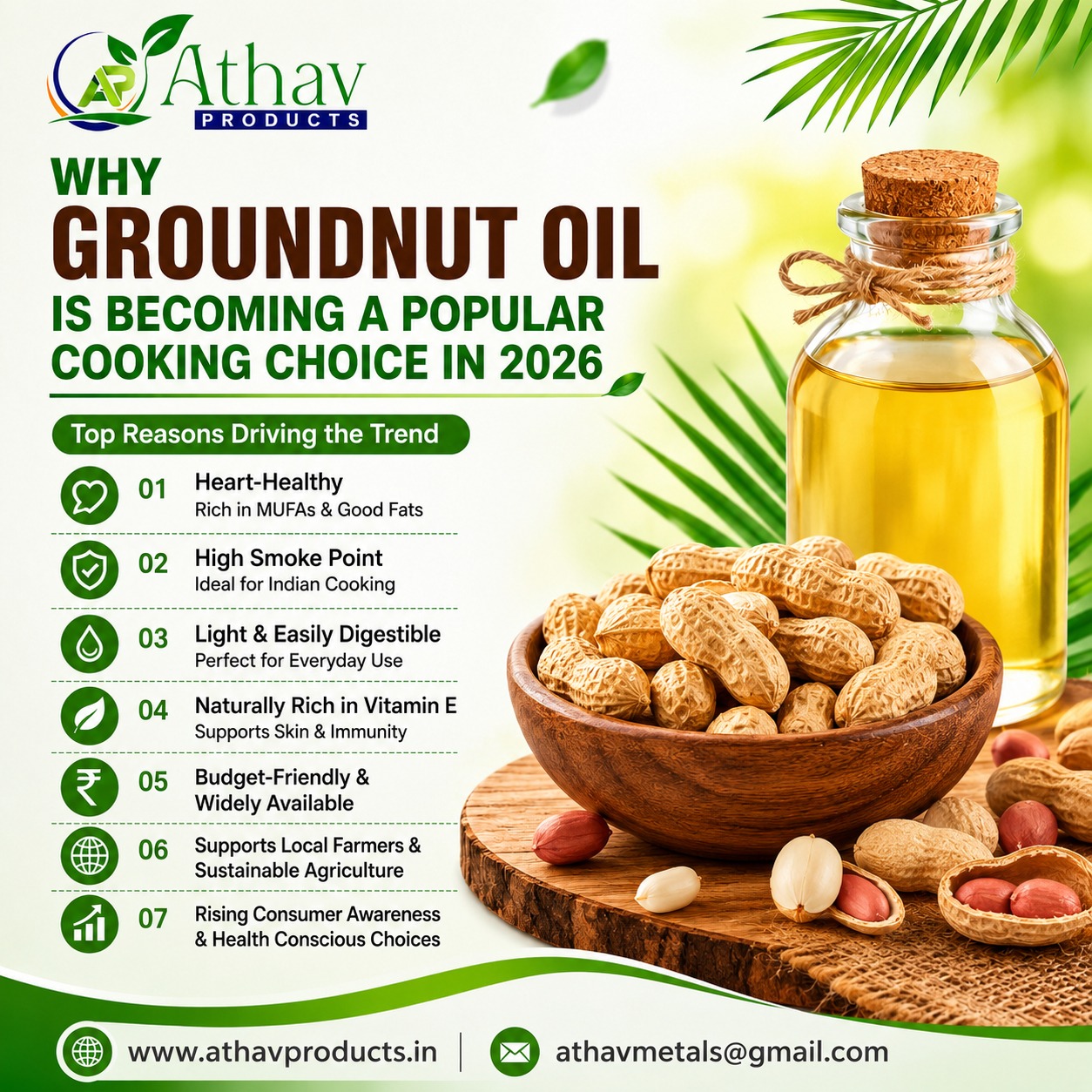 Why Groundnut Oil Is Becoming a Popular Cooking Choice in 2026