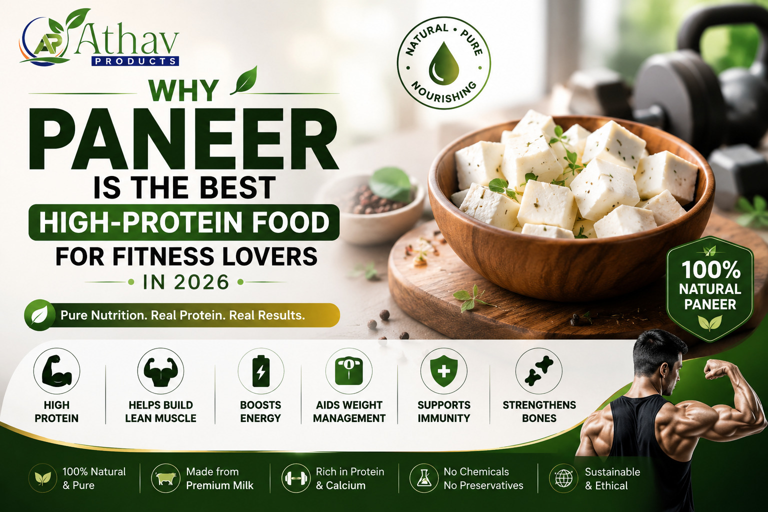 Why Paneer is the Best High-Protein Food for Fitness Lovers in 2026